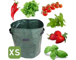 Kweekzak XS - Growbag voor kruiden, planten, groente etc. - Tuinzak/Groeizak - Extra Small 15x18CM