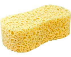 Swiss Clean | Planai | Universele spons om auto te wassen | Hoge kwaliteit | Kleur: geel | Extra grote poriën | Minder kans op krassen | Exterior en Interieur clean | Auto wassen | Reinigen auto | Cleaning | Auto wassen | Car cleaning