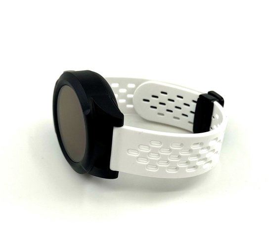 mijnSOS smart- alarm -horlogeband - MS5X -wit-magnetisch