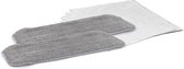 CLEANmaxx chiffon de remplacement 12-set gris