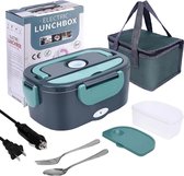 Elektrische Lunchbox met Compartimenten voor Warme Maaltijden - Elektrische Lunchbox - Lunchbox - Verbeterd Model - 220V - 12V - Lunchtrommel