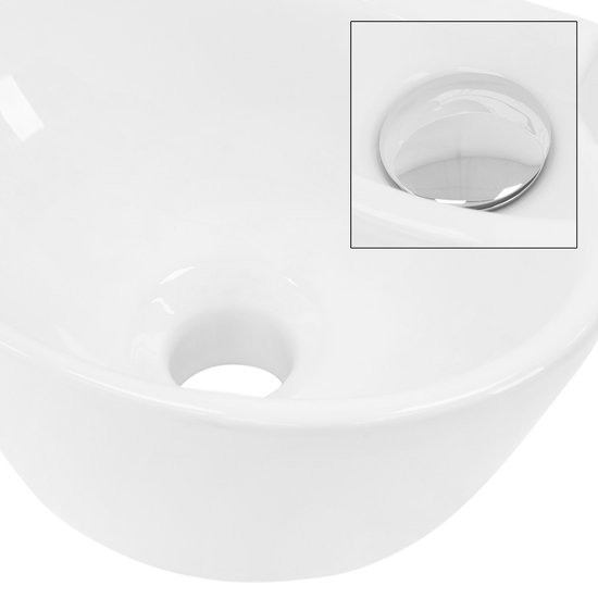 Villeroy & Boch Artis opzetwastafel rond 43 cm. z/kraangat z/overloop Wit