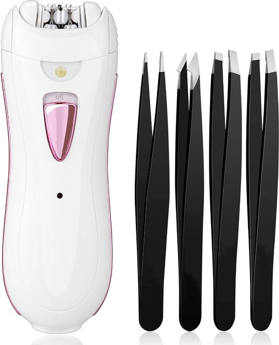 Foto: Epilator ontharingsapparaat gezichtsepilator bikini styler verwijderd gezichtshaar draadloos