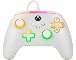 PowerA Advantage Bedrade Controller Xbox Series X|S met Lumectra - Wit