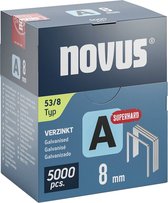 Novus Tools Nietjes type 53 5000 stuk(s) 042-0762 Afm. (l x b x h) 8 x 11.3 x 8 mm