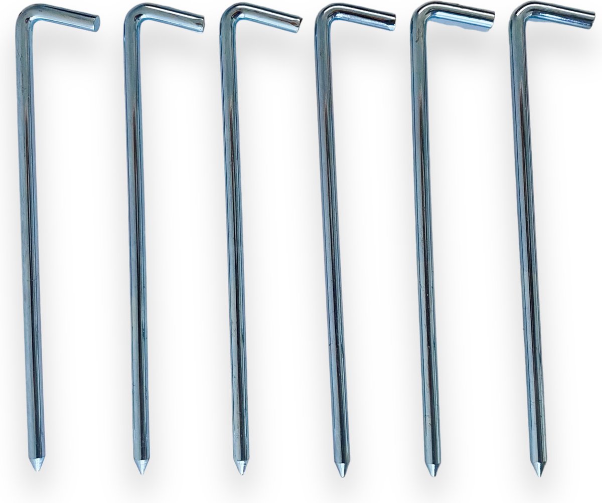 Redcliffs Outdoor Gear Tentharingen Extra Dik - Tentaccessoires - 6 Stuks - 23cm - Versterkt