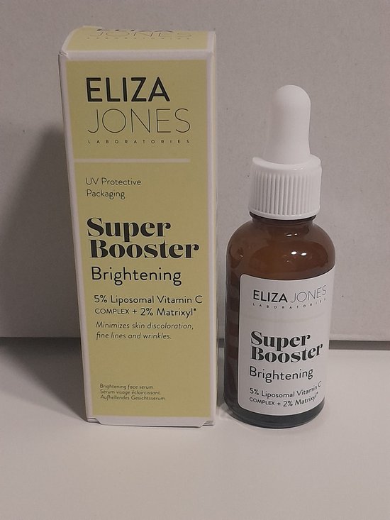 Sérum éclaircissant Eliza Jones 30 Ml - Hydratation Avec Vitamines Pour Tous Types De Peau