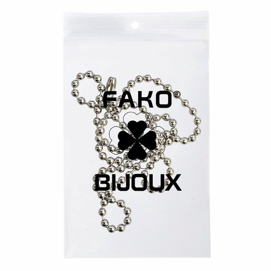 Fako Bijoux® - Bolletjes Ketting - Ball Chain - RVS - Stainless Steel - 2mm - 80cm - Zilverkleurig - Fako Bijoux®