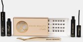 Okasi Beauty - Starters pakket - Mixlengtes 10, 12, 14 mm - 40 segmenten plukjes nepwimpers Flawless + Bond & Seal + Pincet + Remover