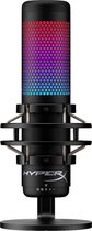 HyperX QuadCast S - RGB USB-condensatormicrofoon voor pc, PS4 en Mac, anti-vibratie schokbevestiging, popfilter, gaming, streaming, podcasts, Twitch, YouTube, Discord, zwart