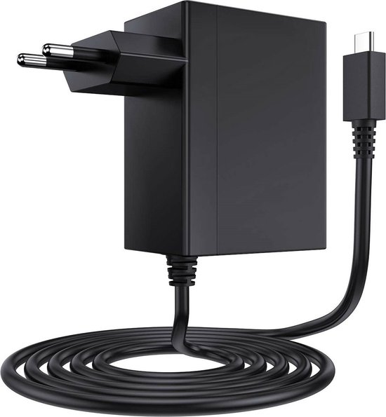 Eisenz 39W Nintendo Switch AC Adapter - Oplader voor Nintendo Switch - Stroomadapter voor Switch - Switch oplaadkabel