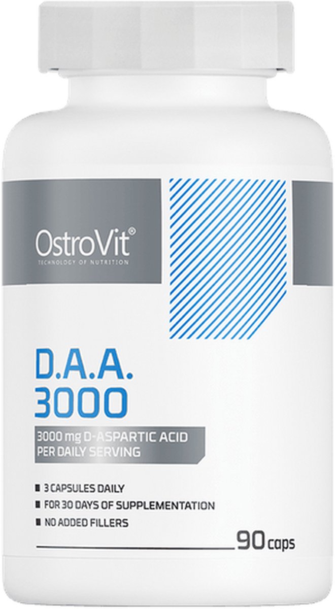 Goedkoopste Aminozuren - OstroVit D.A.A 3000mg - 90 Capsules
