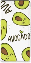 Mobiel Bookcase Valentijn Cadeautje Haar Geschikt voor Nothing Phone (2) Smart Cover Hoesje Avocado Singing