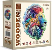 Wooden City Modern Lion puzzle en bois 250 pièces