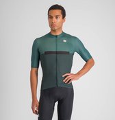 Sportful PISTA Fietsshirt SHRUB GREEN SCARAB - Mannen - maat L