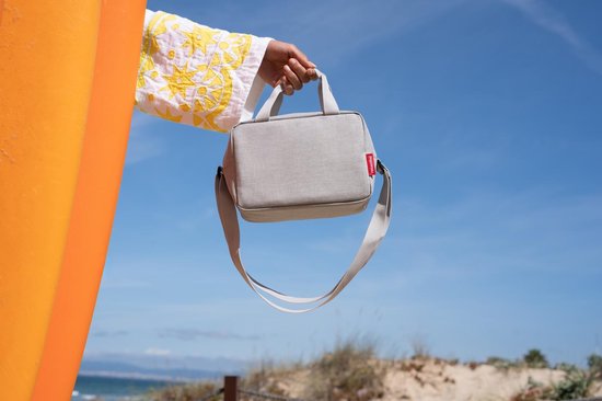 Reisenthel Coolerbag To-Go Koeltas - 3L - Twist Sky Rose Grijs van Reisenthel — afbeelding 4
