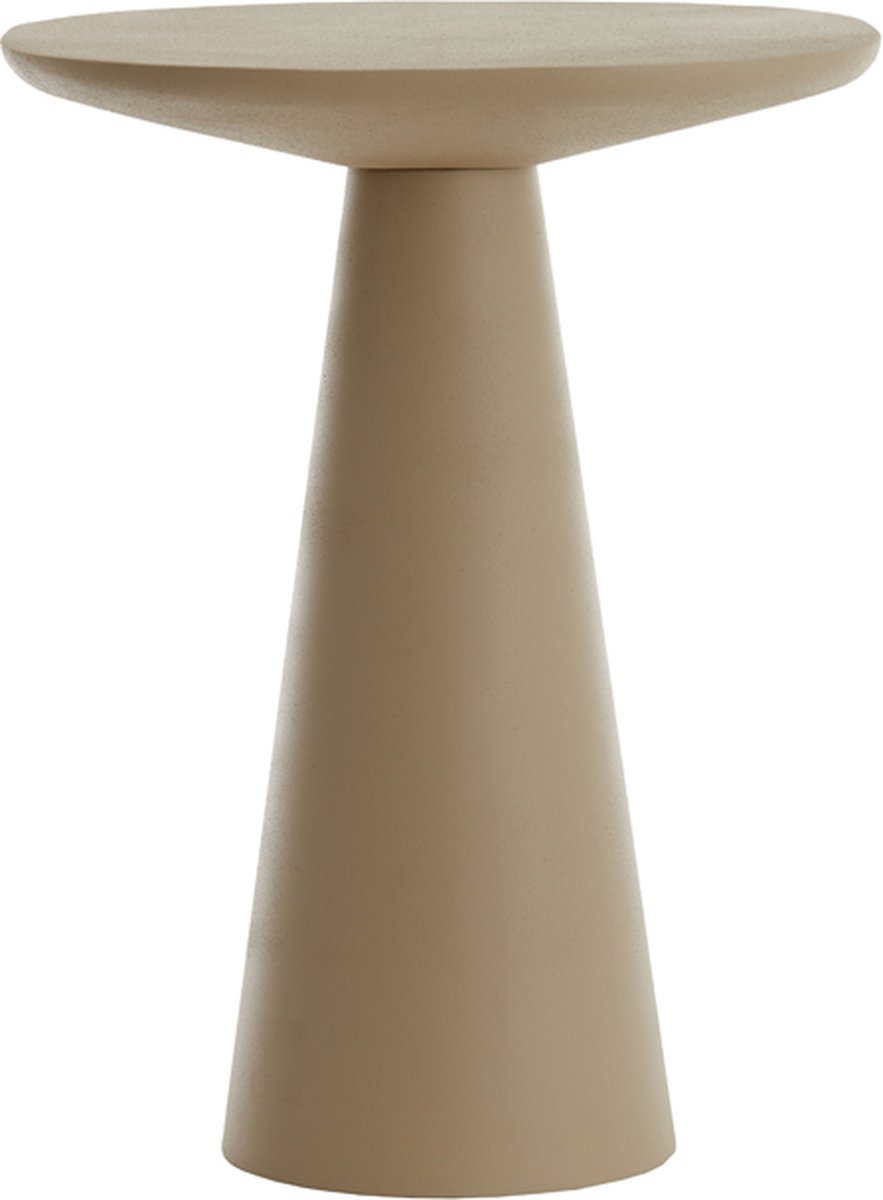 Bijzettafel ABALA - Ø45x59cm - Bruin