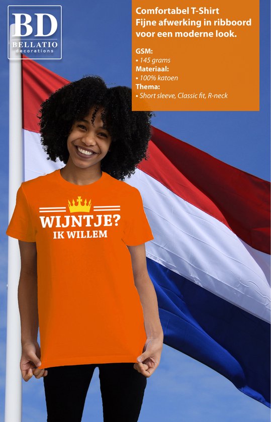 Chemise Orange Wine I willem dames M