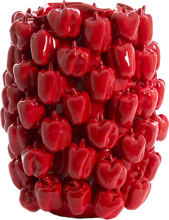 Light & Living - Vaas BELLPEPPER - 35x33x47cm - Rood