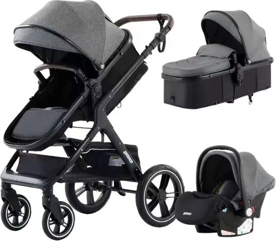 Poussette landau 3 en 1 new arrivals