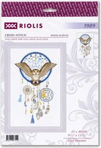 Riolis borduurpakket uilen dromen om te borduren 1989