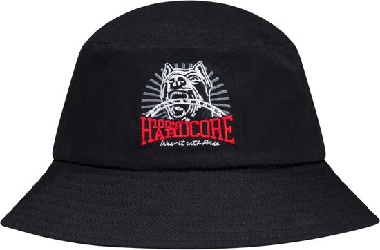 100% Hardcore Bucket Hat Dog-1 - Maat: L/XL