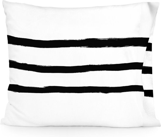 Kussensloop HappyFriday Blanc Stripes Multicolour 60 x 70 cm