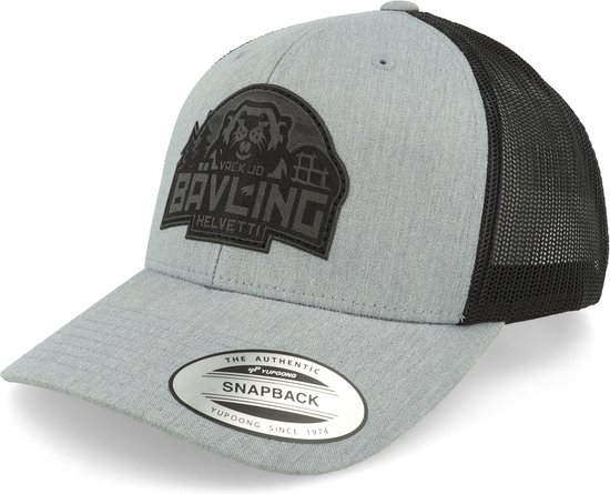 Hatstore- Bävling Heather/Black Trucker - Scenes Cap