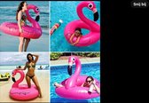 Opblaasfiguur Flamingo Ride-on (103cm) - Opblaasbaar Waterspeelgoed/Opblaasdier - Sterk & duurzaam PVC - Zomer Strand & Zwembad voor Kinderen & Volwassenen