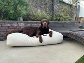 Dog's Companion - Hondenkussen / Hondenbed off white meubelstof - M - 90x70cm