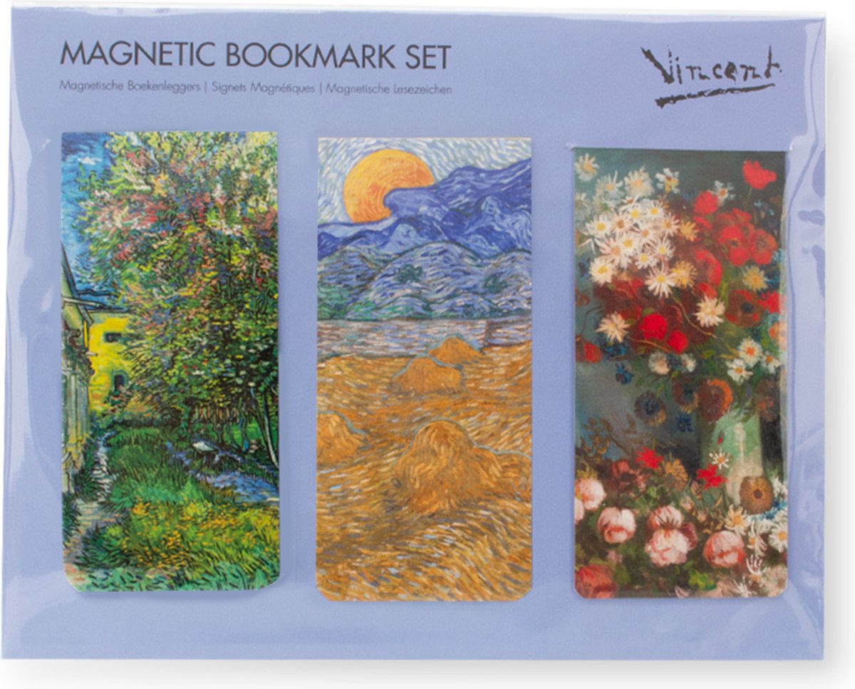 Set van 3, Magnetische boekenleggers , Vincent van Gogh - Kroller muller 2