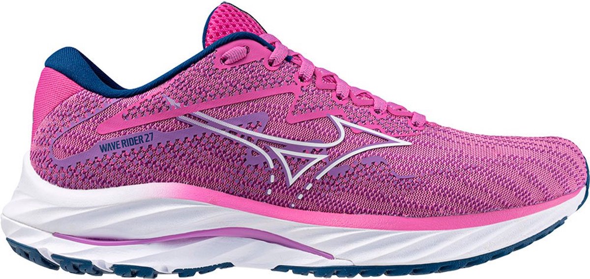 Mizuno Wave Rider 27 Hardloopschoenen Roze 1 2 Vrouw
