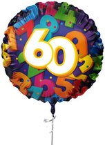Folieballon ’’60’’ (45cm) - verjaardag - geschikt voor helium