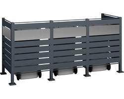 Westmann Containerombouw voor 3 containers - WMJGBF03 - Kliko ombouw