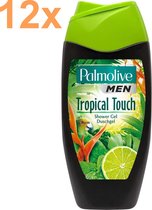 Palmolive - Tropical Touch - Men - Douchegel - 12x 250ml - Voordeelverpakking
