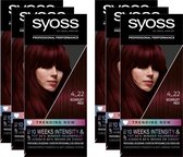 SYOSS Color baseline 4-22 Scarlet Red - 1 stuk - Voordeelverpakking 6 stuks