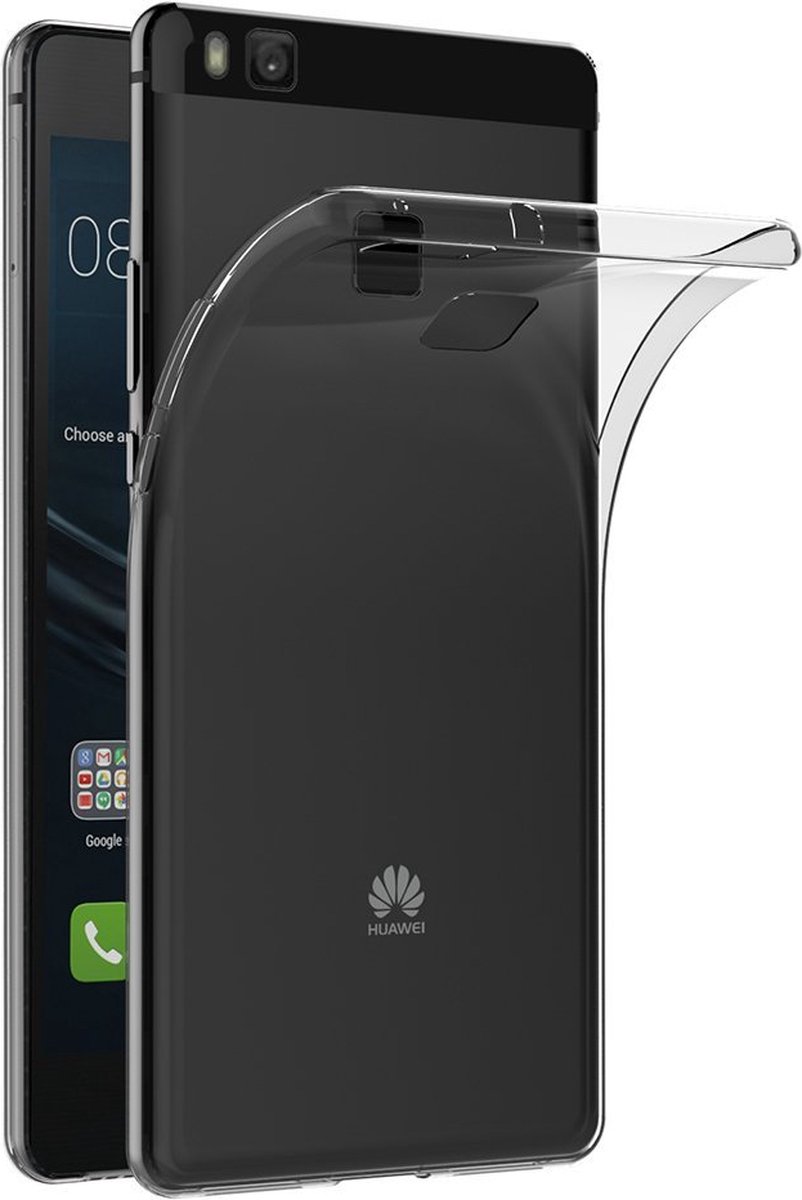 Hoesje voor Huawei P9 Lite backcover Shockproof siliconen Transparant