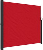 vidaXL - Windscherm - uittrekbaar - 180x500 - cm - rood
