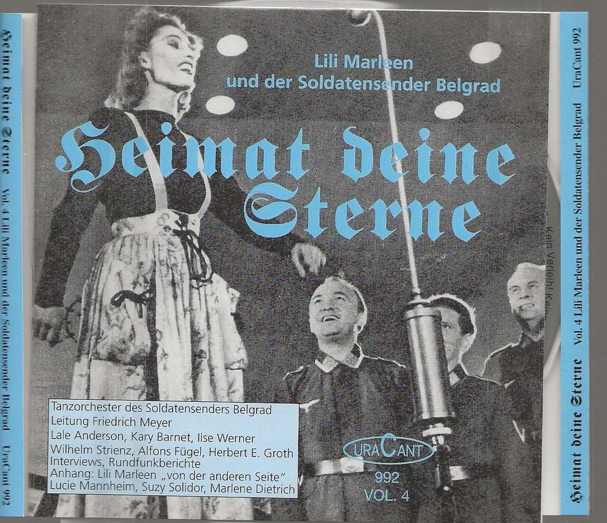 LILI MARLEEN SOLDATENSENDER BELGRAD