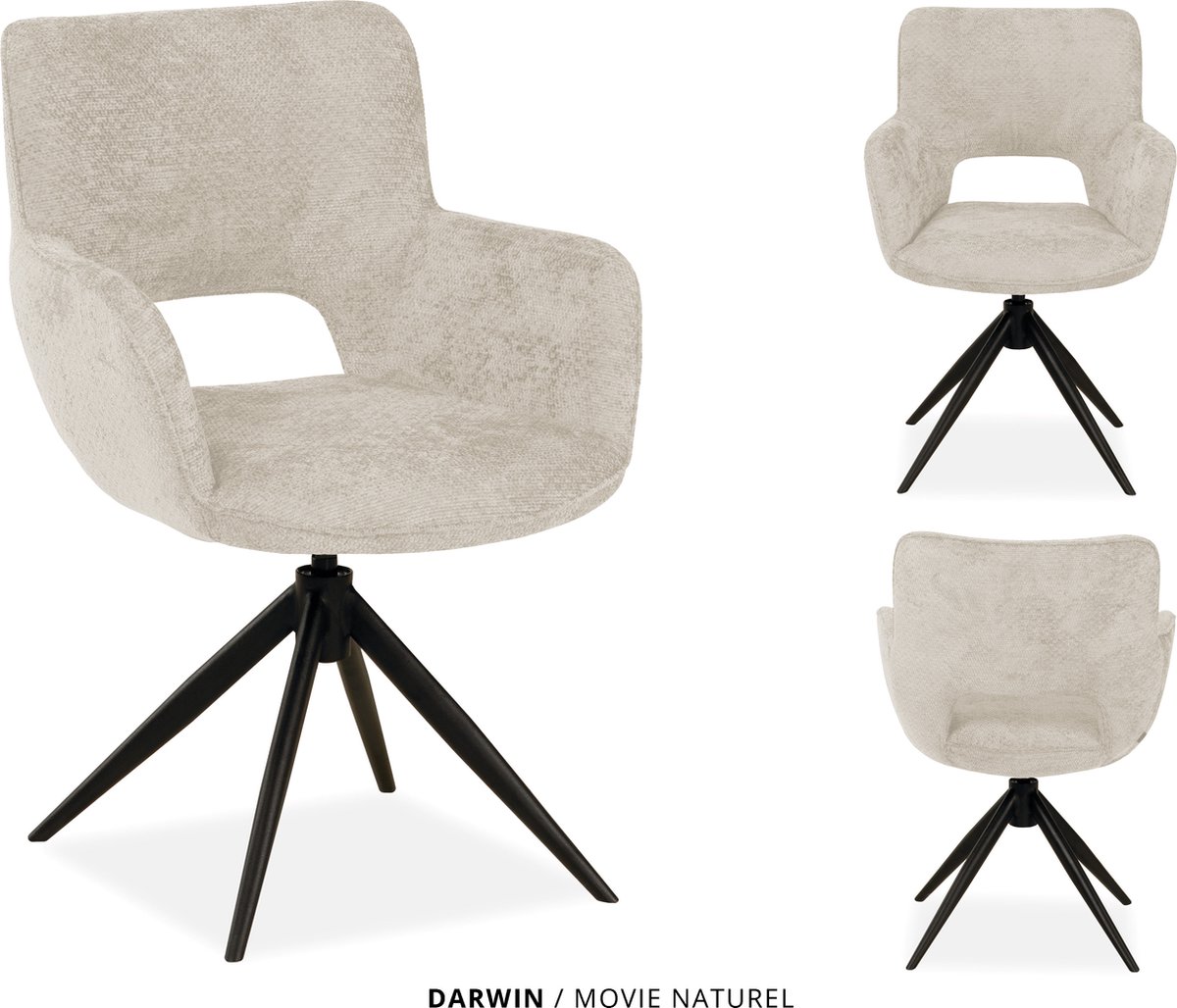 MX Sofa Eetkamer stoel Darwin | kleur: Natural