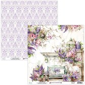 Mintay 12 x 12 Paper - Lilac Garden 01 MT-LIL-01 (04-24)
