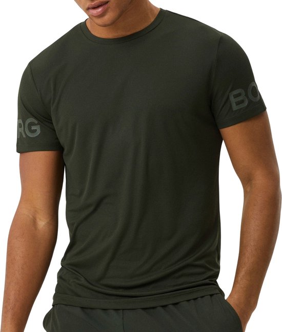 T-shirt léger Björn Borg - vert foncé - Taille : L