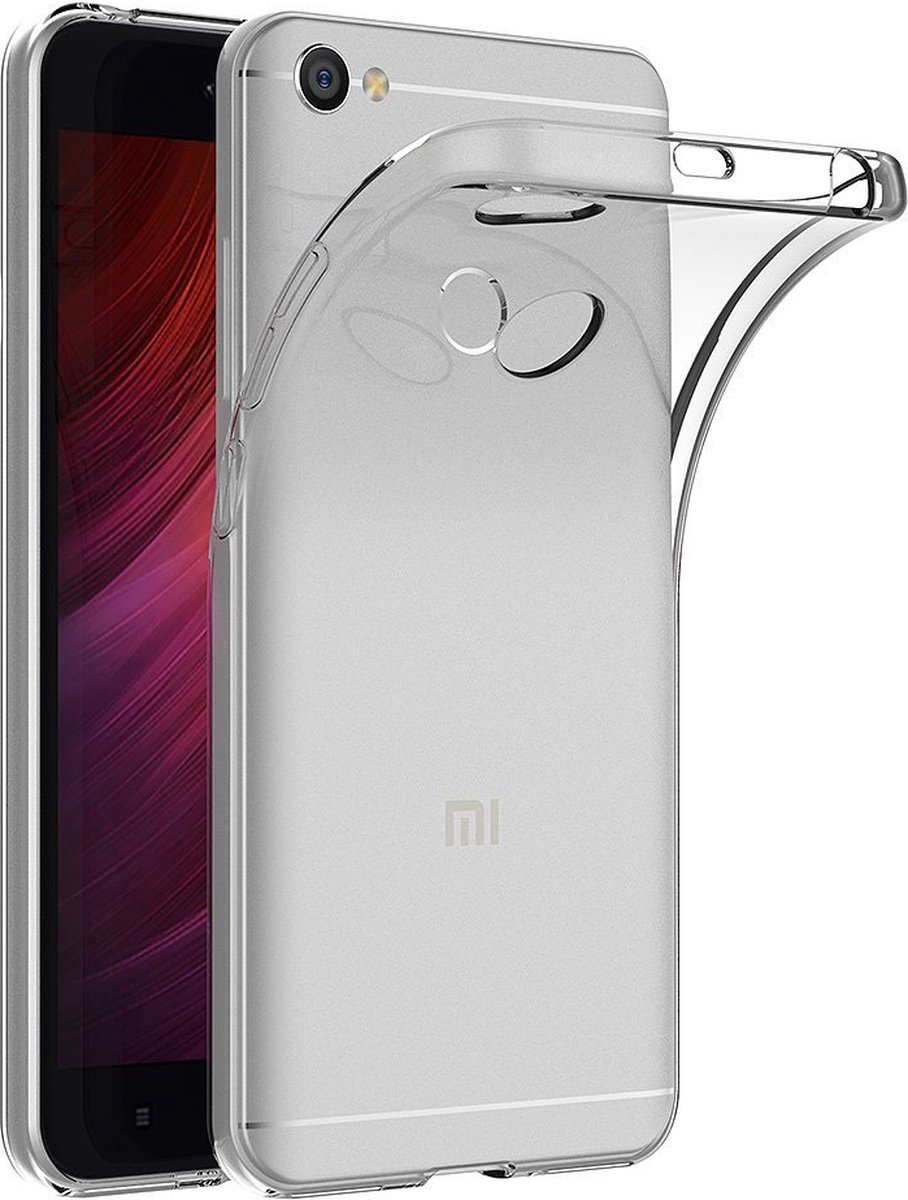 Hoesje voor Xiaomi Redmi Note 5A backcover Shockproof siliconen Transparant