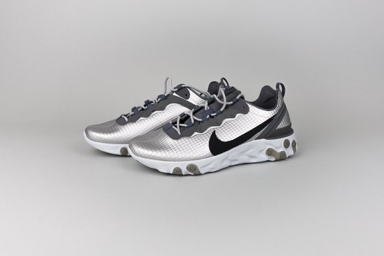 Nike React Element 55 Quilted Grid White- 47