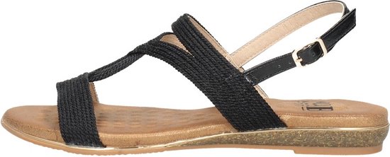 SUB55 Sandales pour femmes Plates Sandales pour femmes Plates - noir - Taille 36