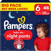 Pampers - Baby Dry Night Pants - Maat 6 - Big Pack - 46 luierbroekjes
