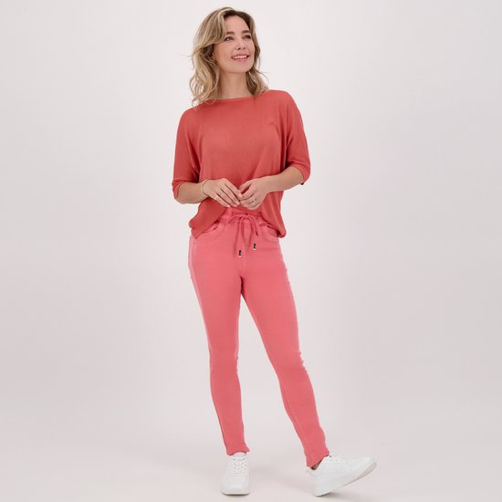 Rode Broek/Pantalon van Je m'appelle - Dames - Maat 44 - 5 maten beschikbaar