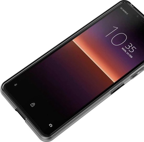 Sony Xperia 10 II Coque arrière Antichoc Silicone Transparent