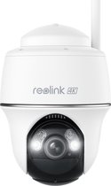 REOLINK Argus-serie B440 - Netwerkbewakingscamera - 4K-batterijcamera voor buiten - pan- en kantelfunctie - detectie van personen- voertuigen/dieren - nachtzicht in kleur