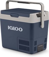 Igloo ICF 18 Compressor Koelbox - 19L -12/24/230V - Blauw - Wit